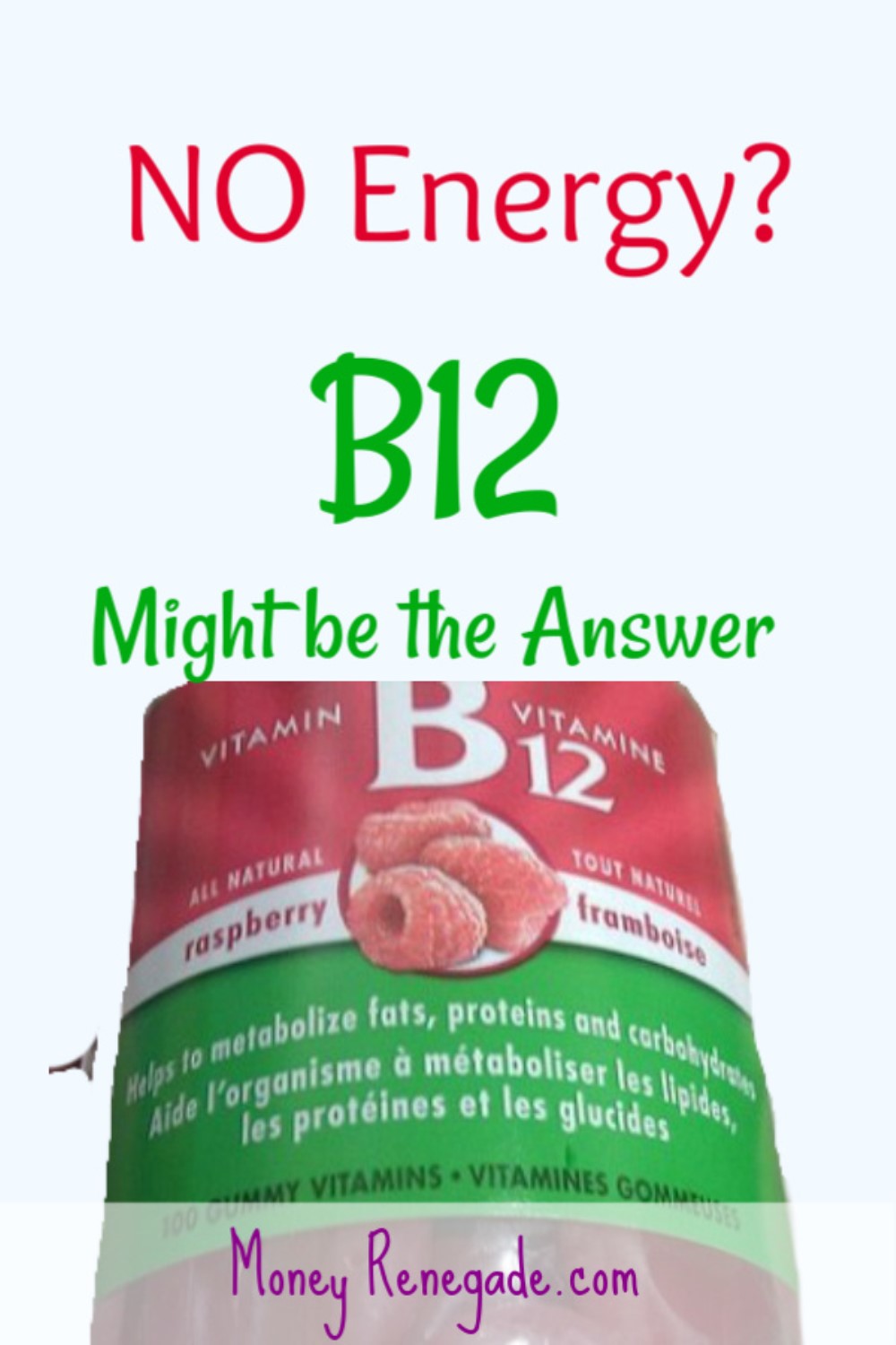 No Energy? Cheap B12 Might Be The Answer