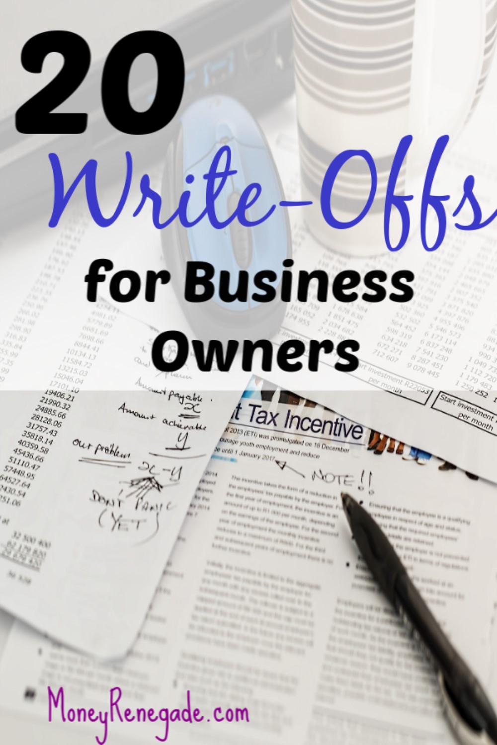 20 writeoffs for business owners 
