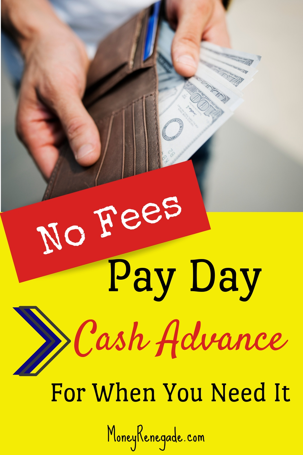 Pay day cash advance without fees