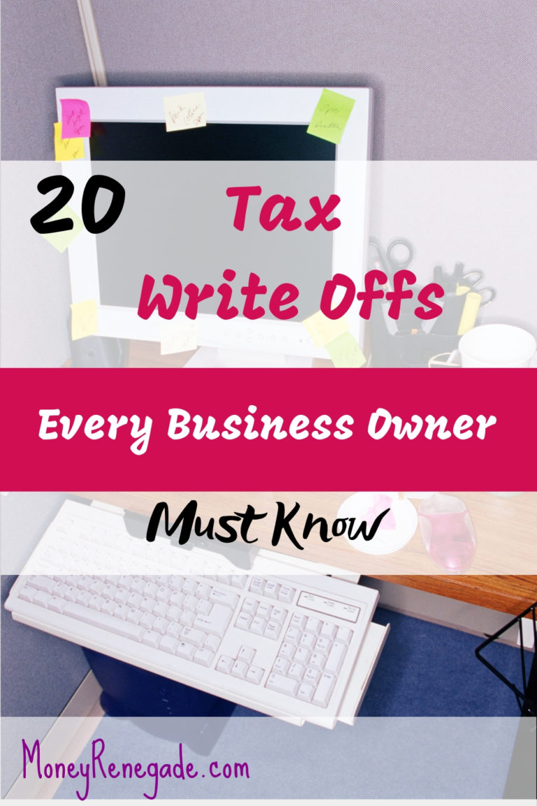 20 WriteOffs for Business Owners Money Renegade