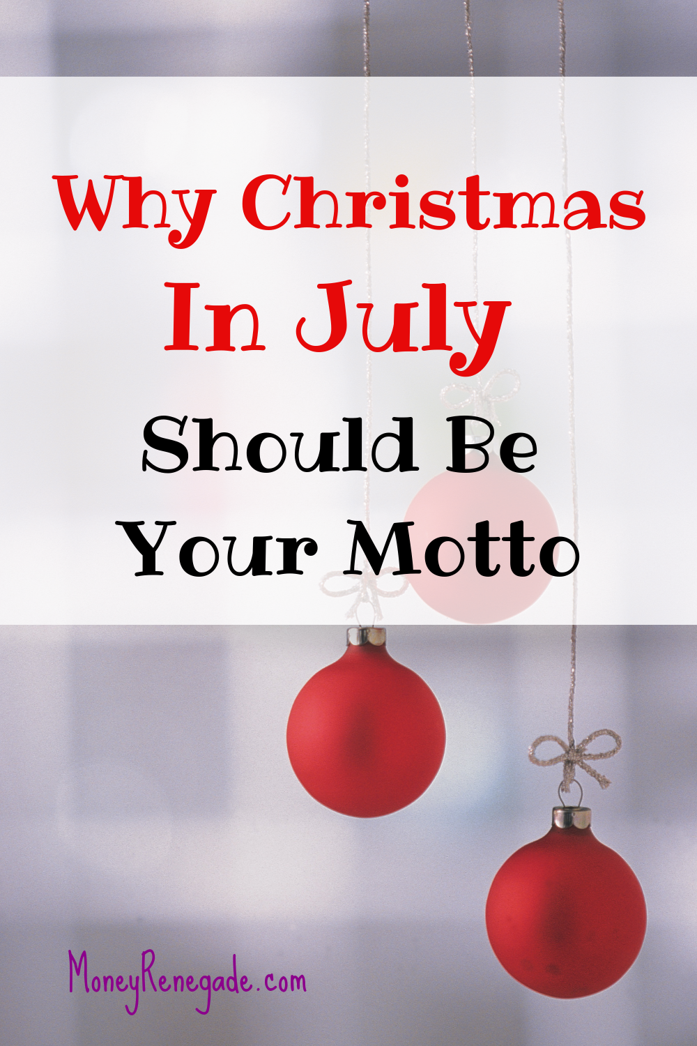 Why Christmas in July Should Be Your Motto