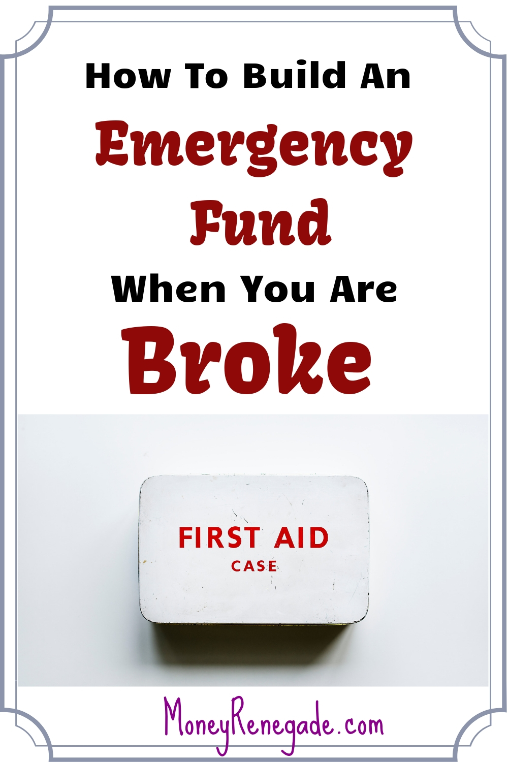 How To Build Emergency Fund When You Are Broke