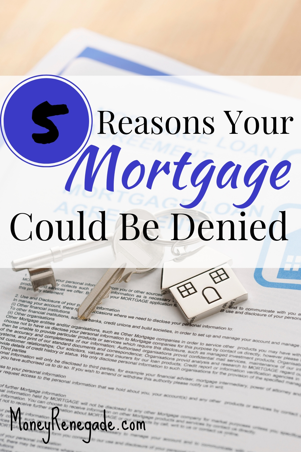 5 Reasons your mortgage could be denied