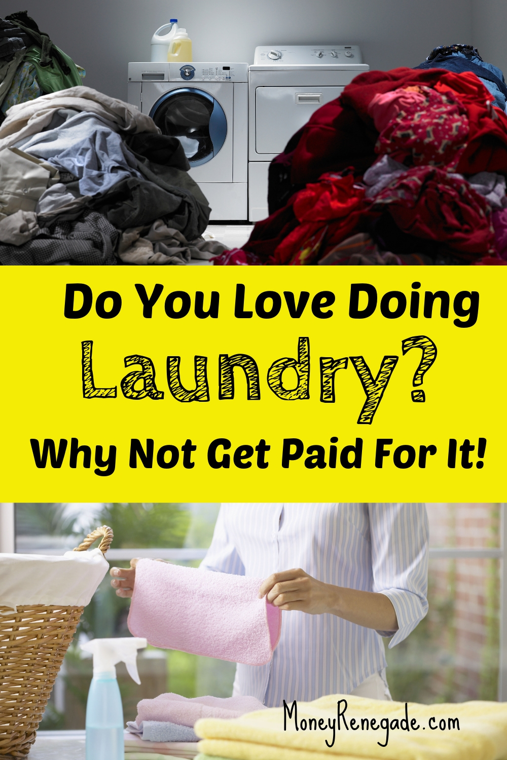 Make Money From Home Doing Laundry
