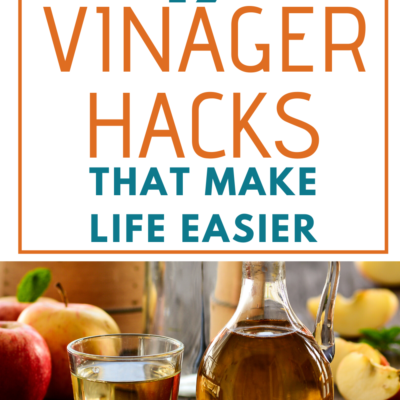 17 Vinegar hacks that make life easier